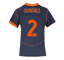 Inter Milan Denzel Dumfries #2 Koszulka Trzecia damskie 2025-26 Krótki Rękaw